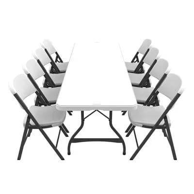Table setup rental